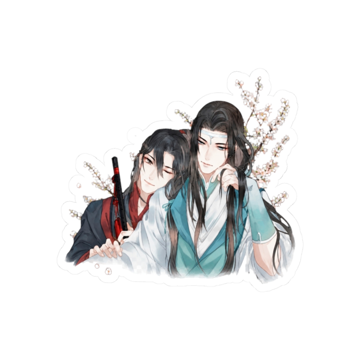 Wei wuxian and Lan Wangji Gusu lan Sect | Mo Dao Zu Shi (MDZS) - alternate angle 2, merchandise