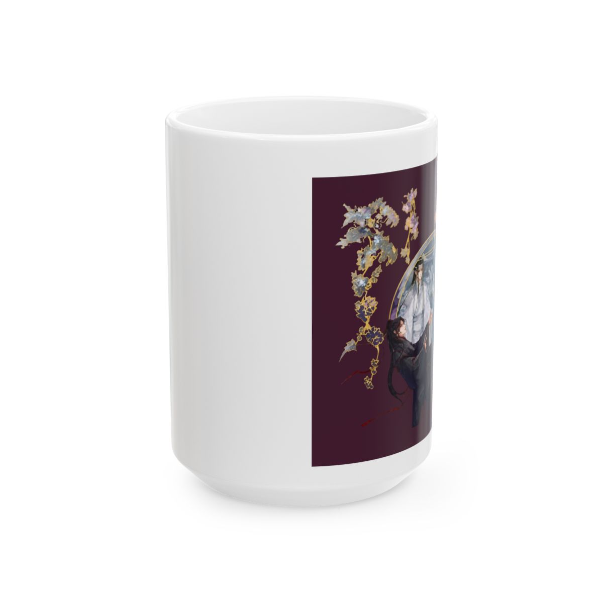 THE UNTAMED Mo Dao Zu Shi Ceramic Cup, Color Changing Water Cup, 300ml Mug (Lan Wangji) | Mo Dao Zu Shi (MDZS) - alternate angle 2, merchandise